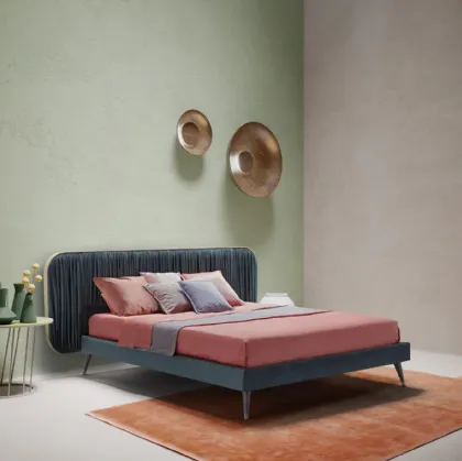 Letto Elysium Velvet di Novaluna