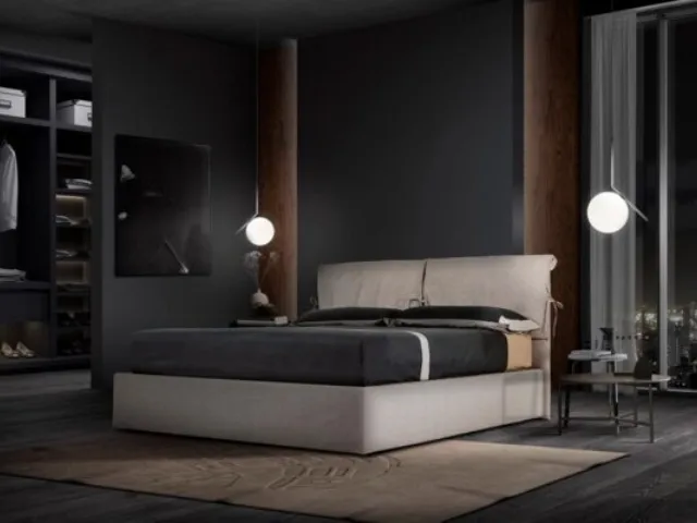 Letto Grazia con box contenitore di Gamma Salotti