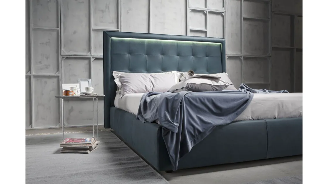 Letto dal design classico Prince di Novaluna