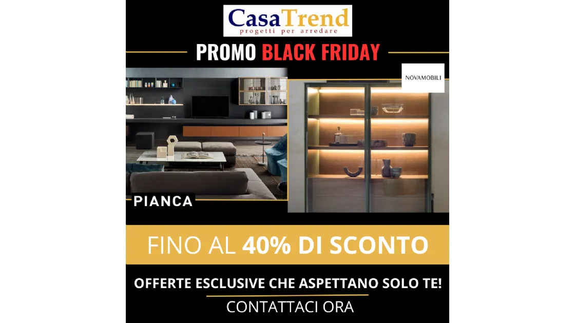 Arreda il tuo sogno: Black Friday di opportunità!