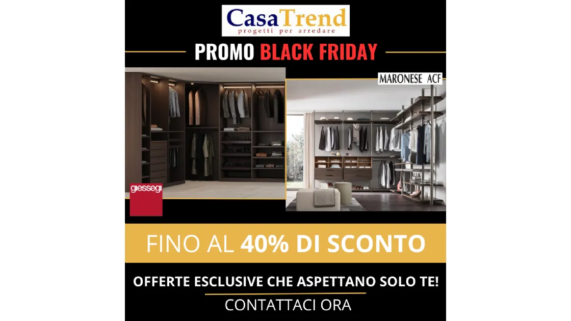 Arreda il tuo sogno: Black Friday di opportunità!