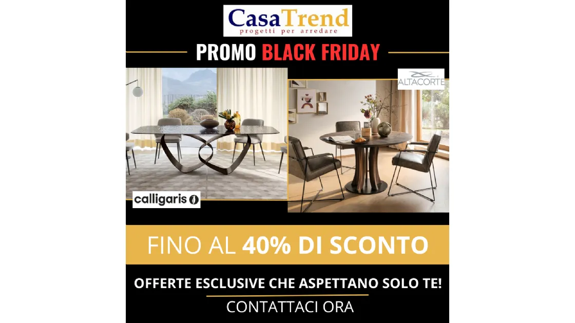 Arreda il tuo sogno: Black Friday di opportunità!