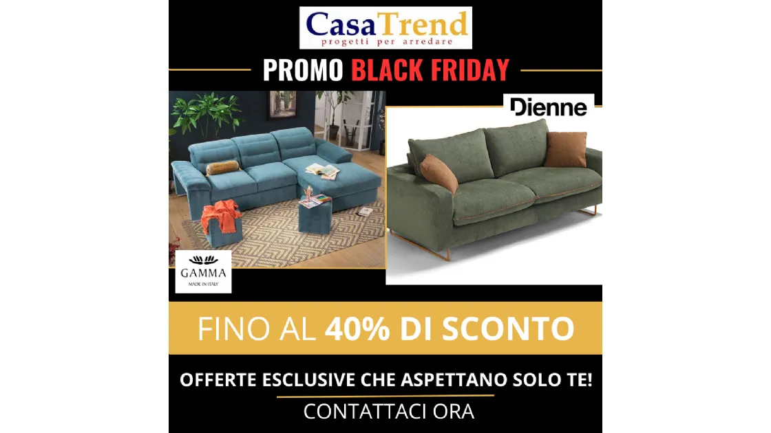 Arreda il tuo sogno: Black Friday di opportunità!